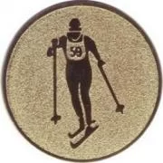 Фото Вставка для медалей D1 A148/G 25 мм беговые лыжи со склада магазина СпортСЕ