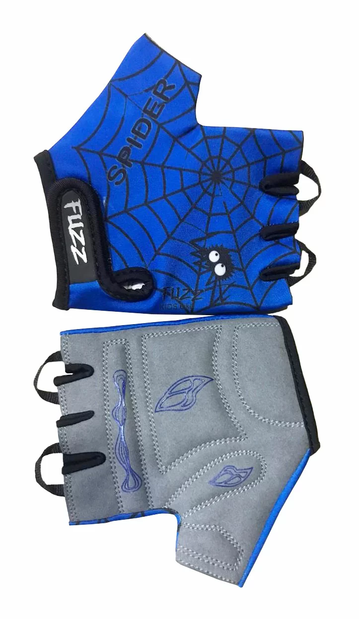 Фото Перчатки Spider детские лайкра сине-черные р.8/L (для 6-8лет) 08-202029 со склада магазина СпортСЕ