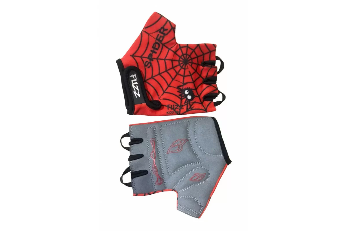 Фото Перчатки Spider детские лайкра красно-черные р.10/XL (для 8-10лет) 08-202024 со склада магазина СпортСЕ