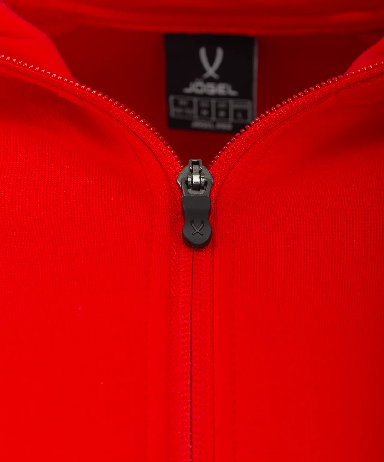 Фото Худи на молнии ESSENTIAL Athlete Hooded FZ Jacket, красный со склада магазина СпортСЕ