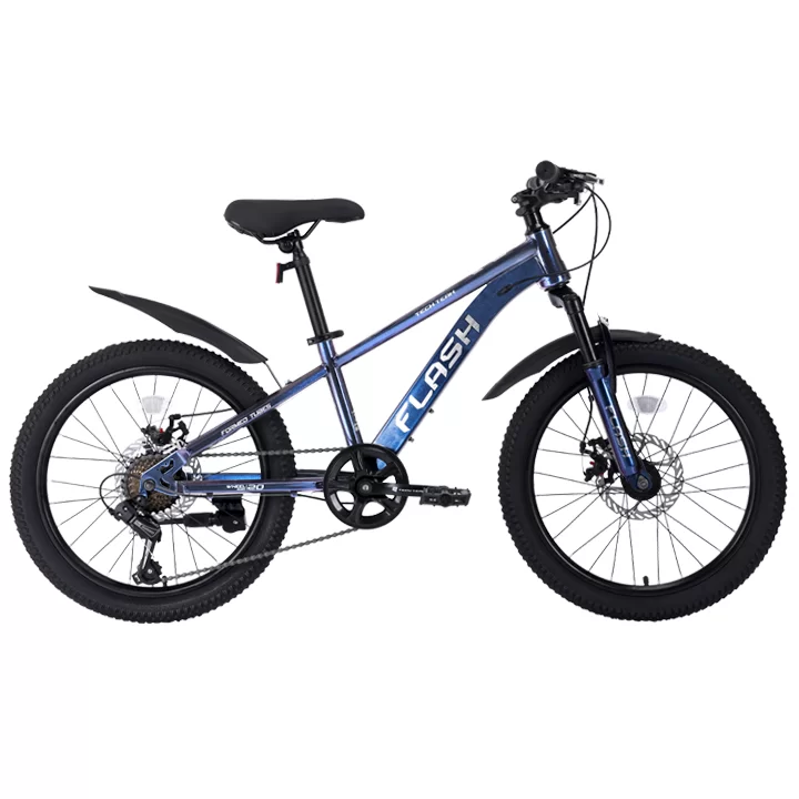 Фото Велосипед TechTeam Flash 22" (2024) синий хамелеон со склада магазина СпортСЕ