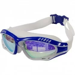 Очки для плавания B31540-1 (полумаска) синий/белый 10018087
