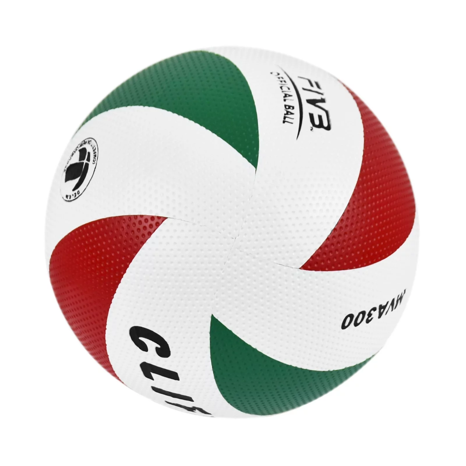 Фото Мяч волейбольный Cliff MVA300V р.5 PVC бело-зелено-красный MVA300V со склада магазина СпортСЕ