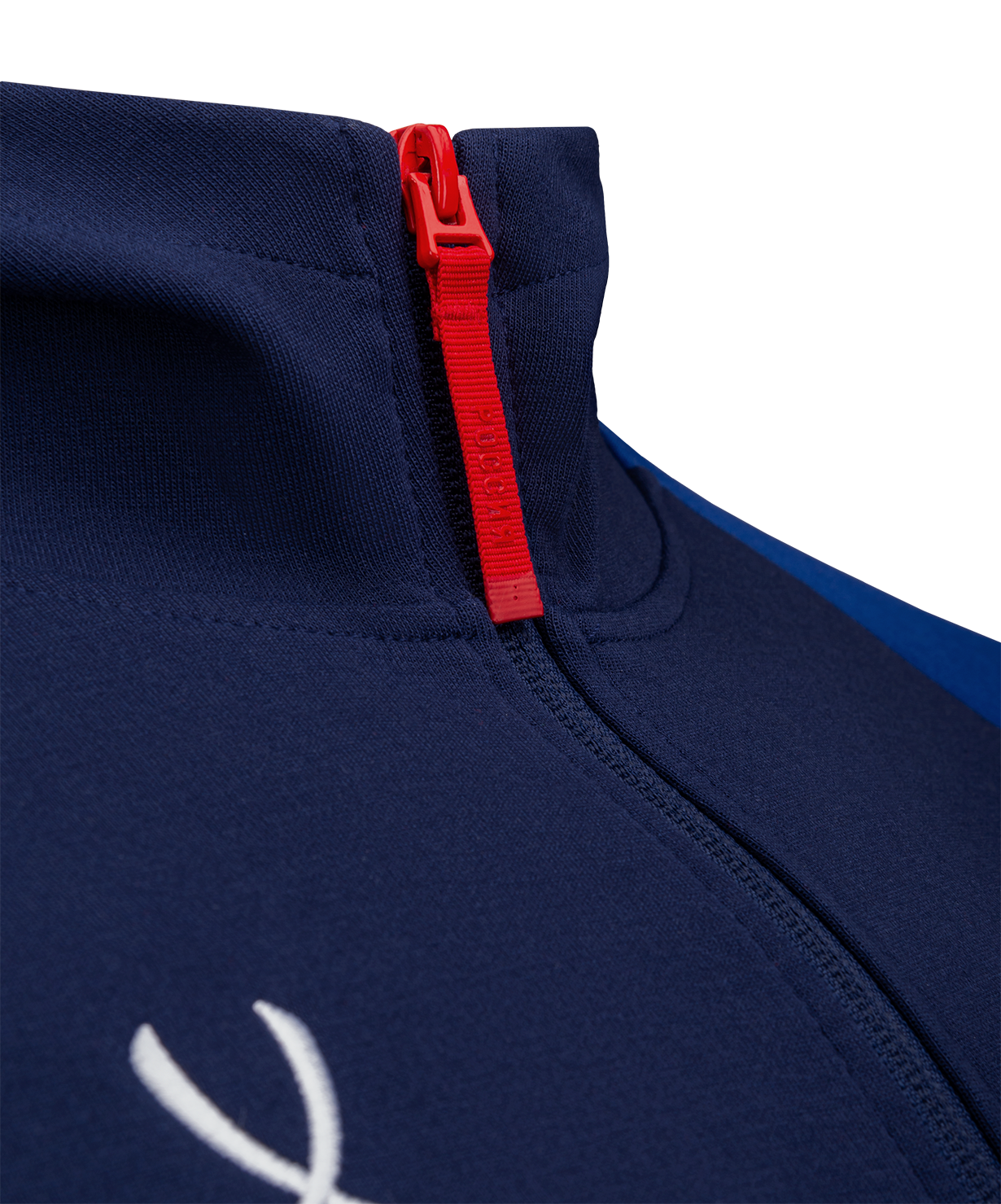 Фото Худи на молнии NATIONAL Essential Hooded FZ Jacket, синий/темно-синий со склада магазина СпортСЕ
