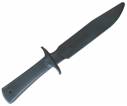 Нож тренировочный твердый черный НОЖ-2Т