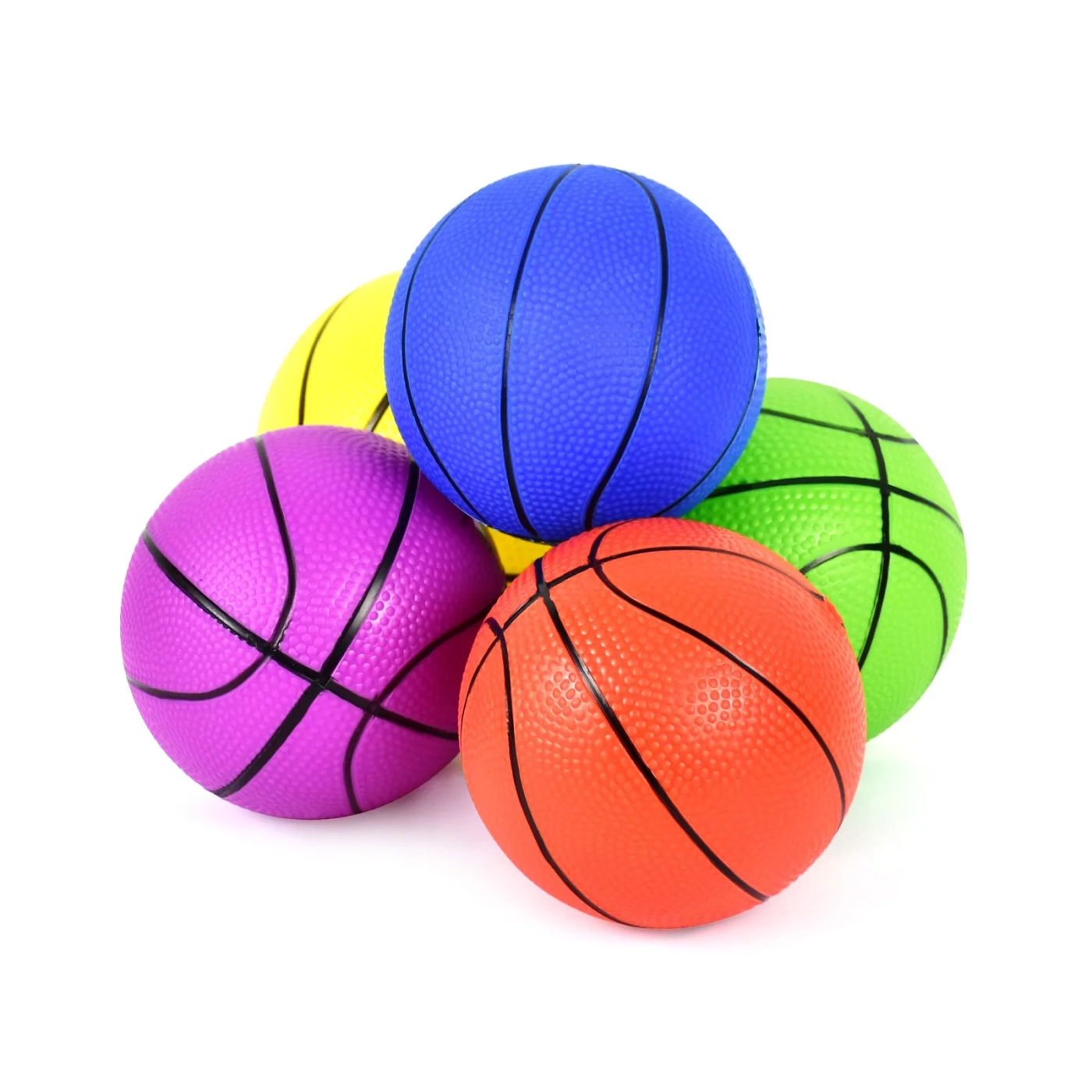 Фото Мяч баскетбольный Cliff резиновый d-10см (4") PVC со склада магазина СпортСЕ
