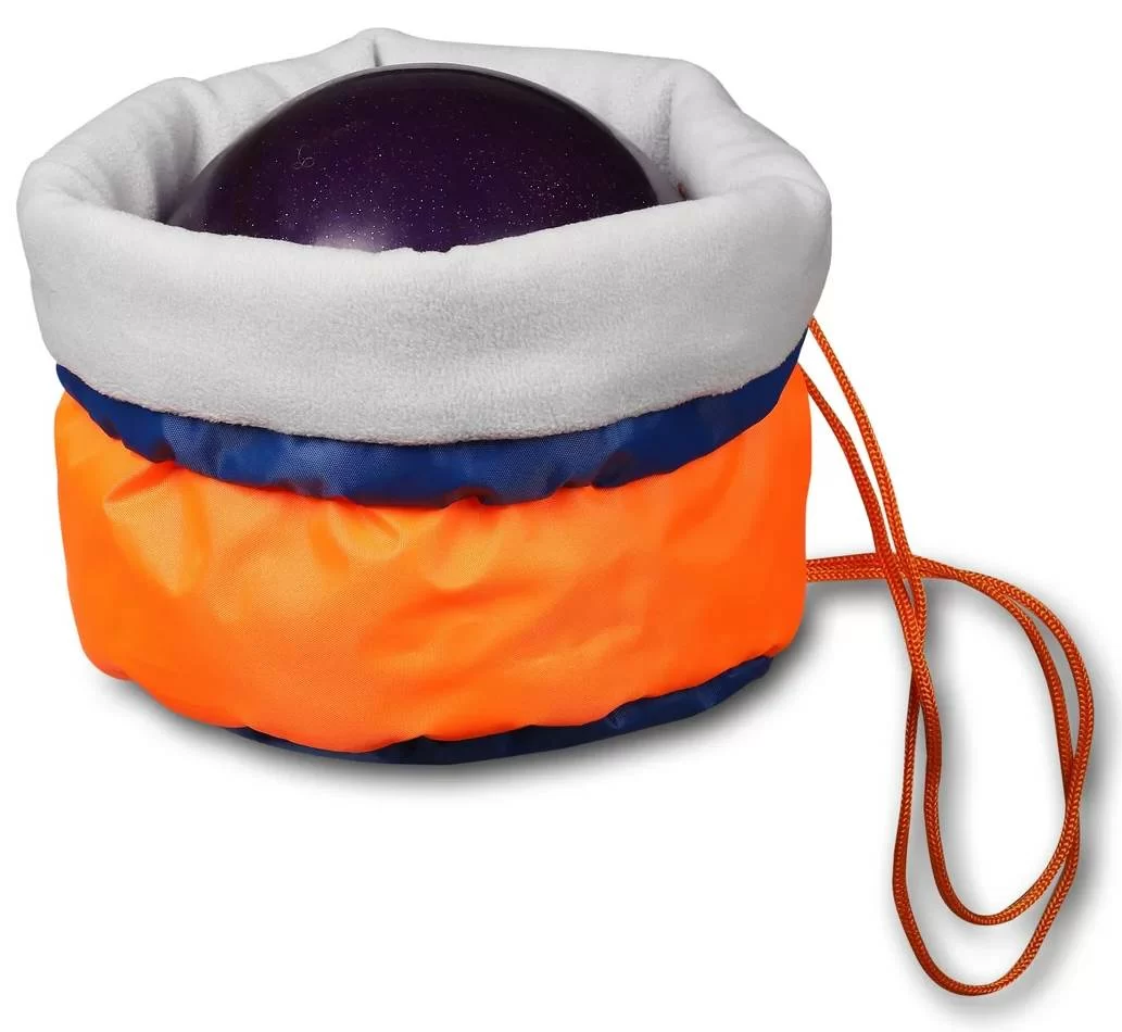 Фото Чехол для мяча гимнастического Indigo 34*24 см утепленный оранжевый SM-335 со склада магазина СпортСЕ