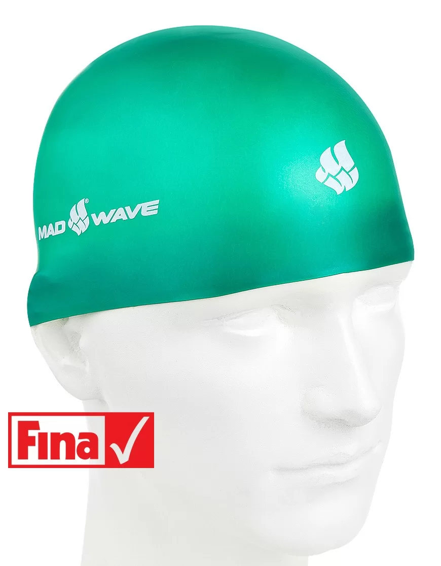 Фото Шапочка для плавания Mad Wave Soft Fina Approved M M0533 01 2 10W со склада магазина СпортСЕ