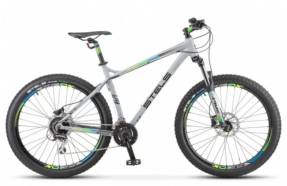 Фото Велосипед Stels Adrenalin D 27.5" (2020) серый V010 со склада магазина СпортСЕ