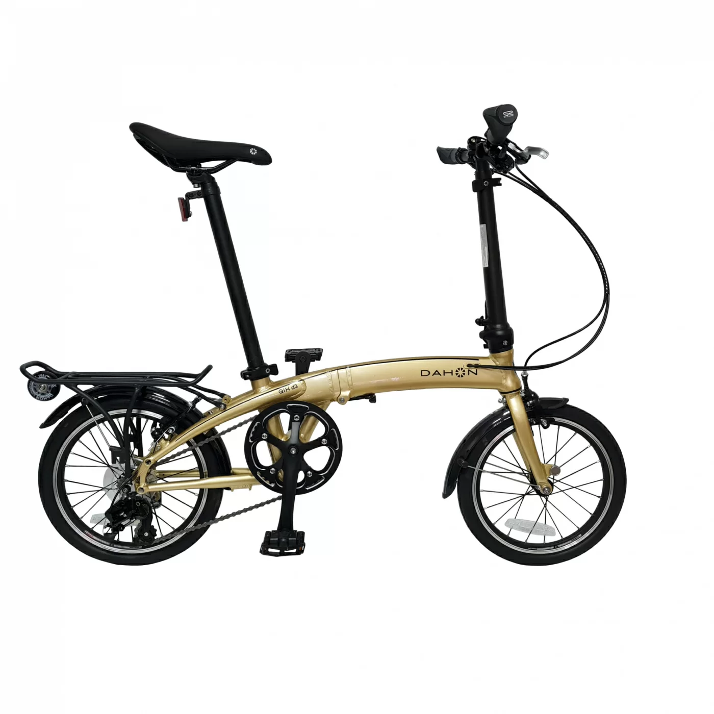 Фото Велосипед Dahon QIX D3 YS 9193-1 (GOLD), складной, колеса 16" со склада магазина СпортСЕ
