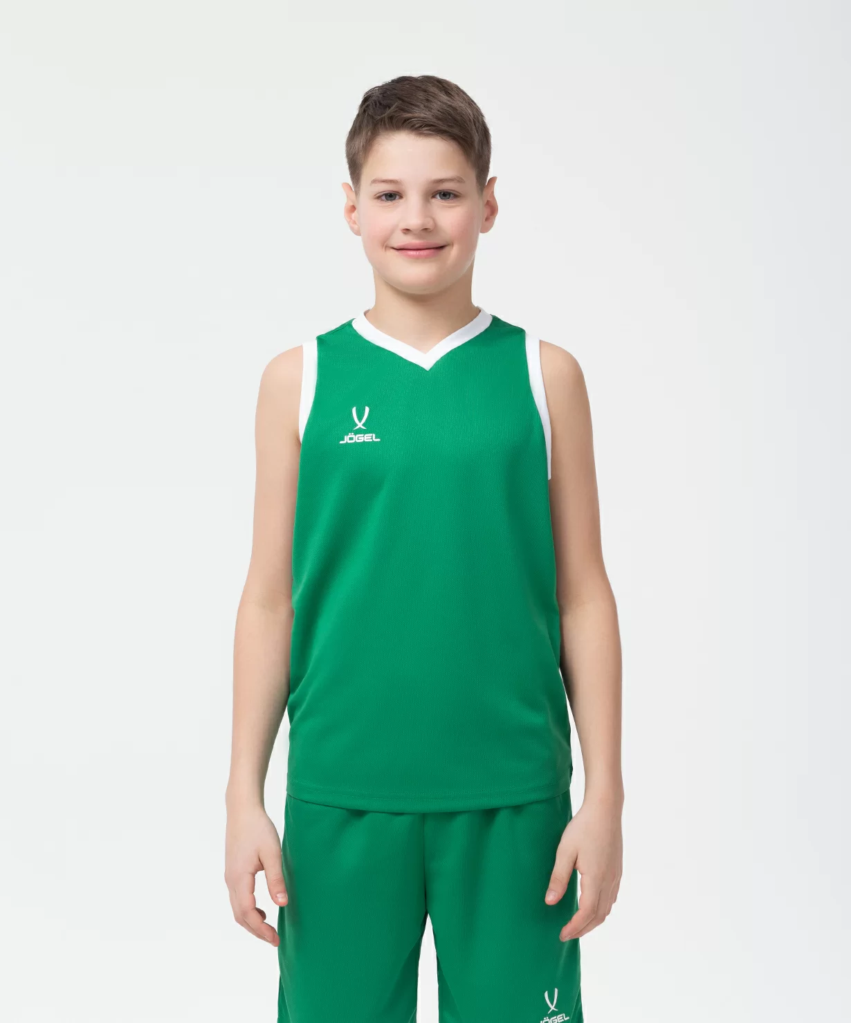 Фото Майка баскетбольная Camp Basic, зеленый, детский со склада магазина СпортСЕ