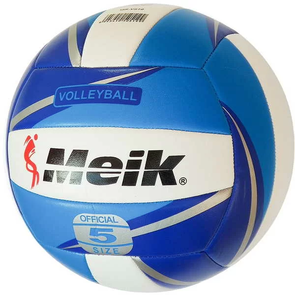 Фото Мяч волейбольный Meik-QS-V519 C28683-1 TPU 2.5 270 гр синий 10020766 со склада магазина СпортСЕ
