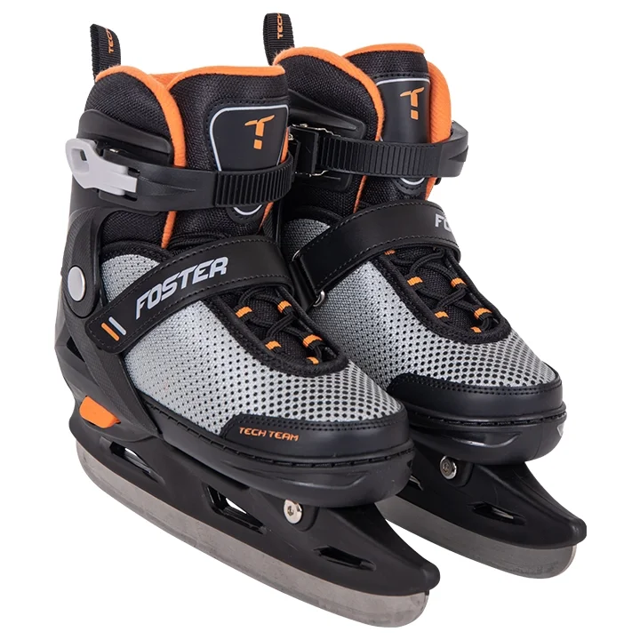  Коньки раздвижные TechTeam Foster orange по низким ценам в Томске и Северске