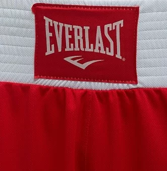 Фото Трусы боксерские Everlast Elite красн/белые 3652 со склада магазина СпортСЕ