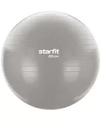 Фото Фитбол 85 см StarFit GB-104 1500 гр антивзрыв тепло-серый пастель УТ-00018971 со склада магазина СпортСЕ