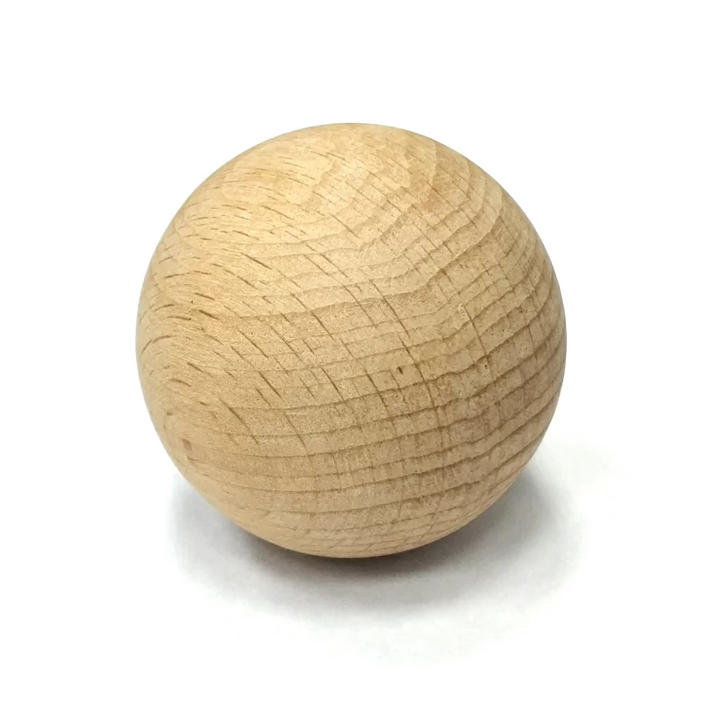 Фото Мячик деревянный для дриблинга TSP 45 мм (Бук) 1468 со склада магазина СпортСЕ