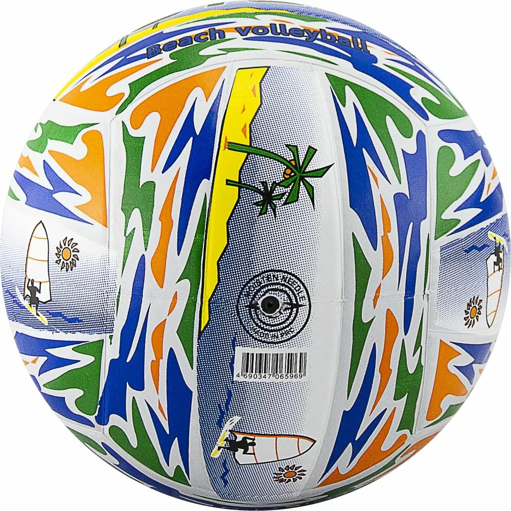 Фото Мяч волейбольный Atemi Tropic резина цветной со склада магазина СпортСЕ