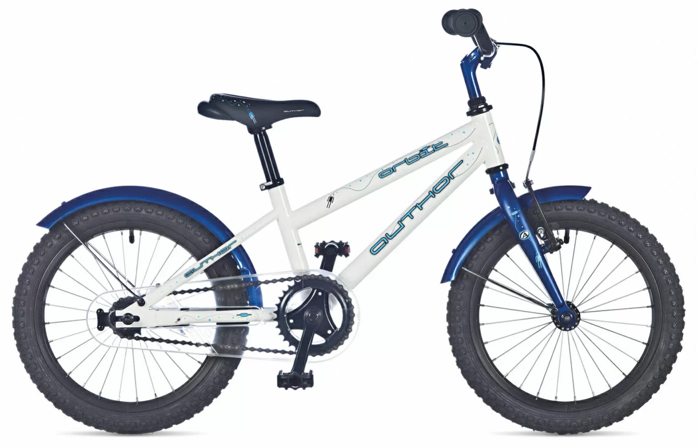 Фото Велосипед детский AUTHOR Orbit 2019 Бело-синий со склада магазина СпортСЕ