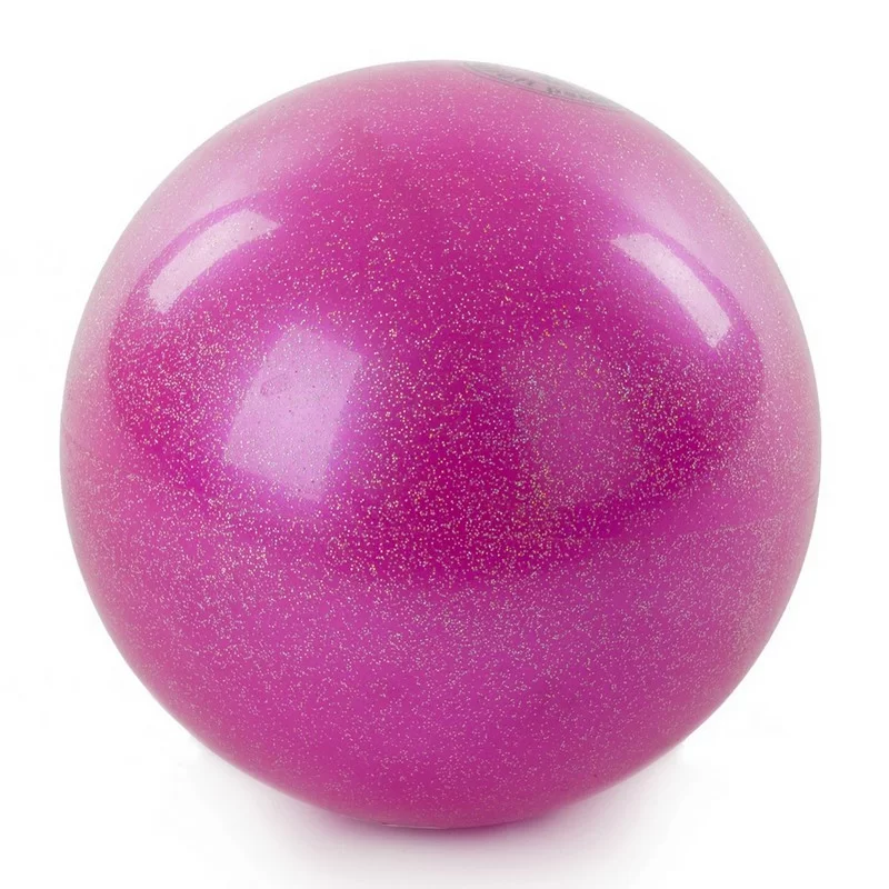 Фото Мяч для художественной гимнастики 15 см Нужный спорт FIG Металлик  розовый AB2803 со склада магазина СпортСЕ