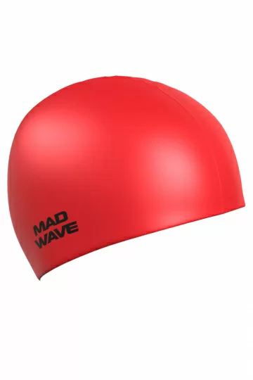 Фото Шапочка для плавания Mad Wave Metal red M0535 05 0 05W со склада магазина СпортСЕ