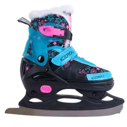 Коньки раздвижные TechTeam Iceroll black/celadon