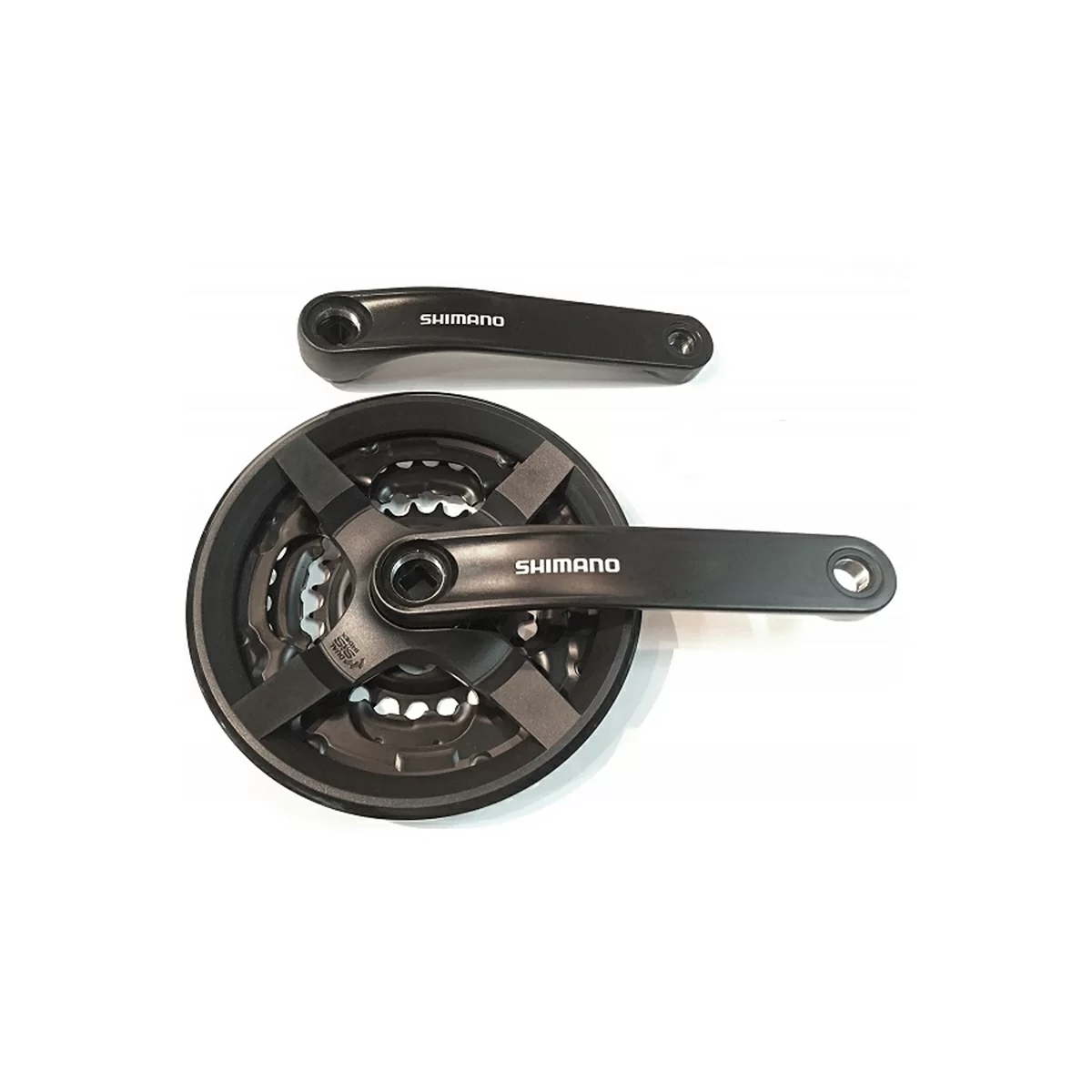 Шатуны 170 мм Shimano Tourney FC-TY301 24/34/42Т чёрный 580231 Шатуны 170 мм Shimano Tourney FC-TY301 24/34/42Т чёрный 580231 по низким ценам в Томске и Северске