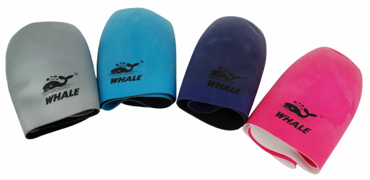 Фото Шапочка для плавания Whale одноцветная  CAP 1801-1812 со склада магазина СпортСЕ