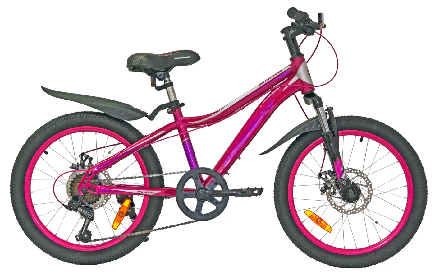 Фото Велосипед 20" Nameless S2200DW, розовый/серый, 11" со склада магазина СпортСЕ