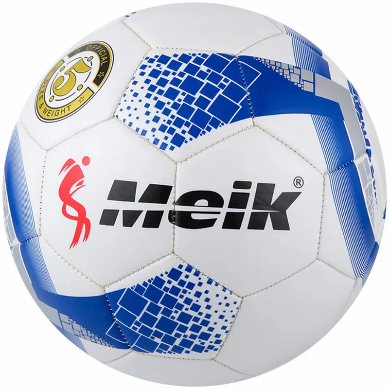 Фото Мяч футбольный Meik-081-11 B31235 2-слоя, TPU+PVC 2.7, 400-410 гр. 10017433 со склада магазина СпортСЕ