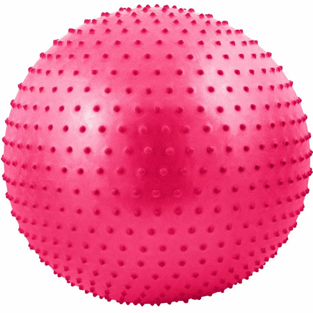 Фото Мяч массажный 65 см FBM-65-6 Anti-Burst розовый 10018778 со склада магазина СпортСЕ