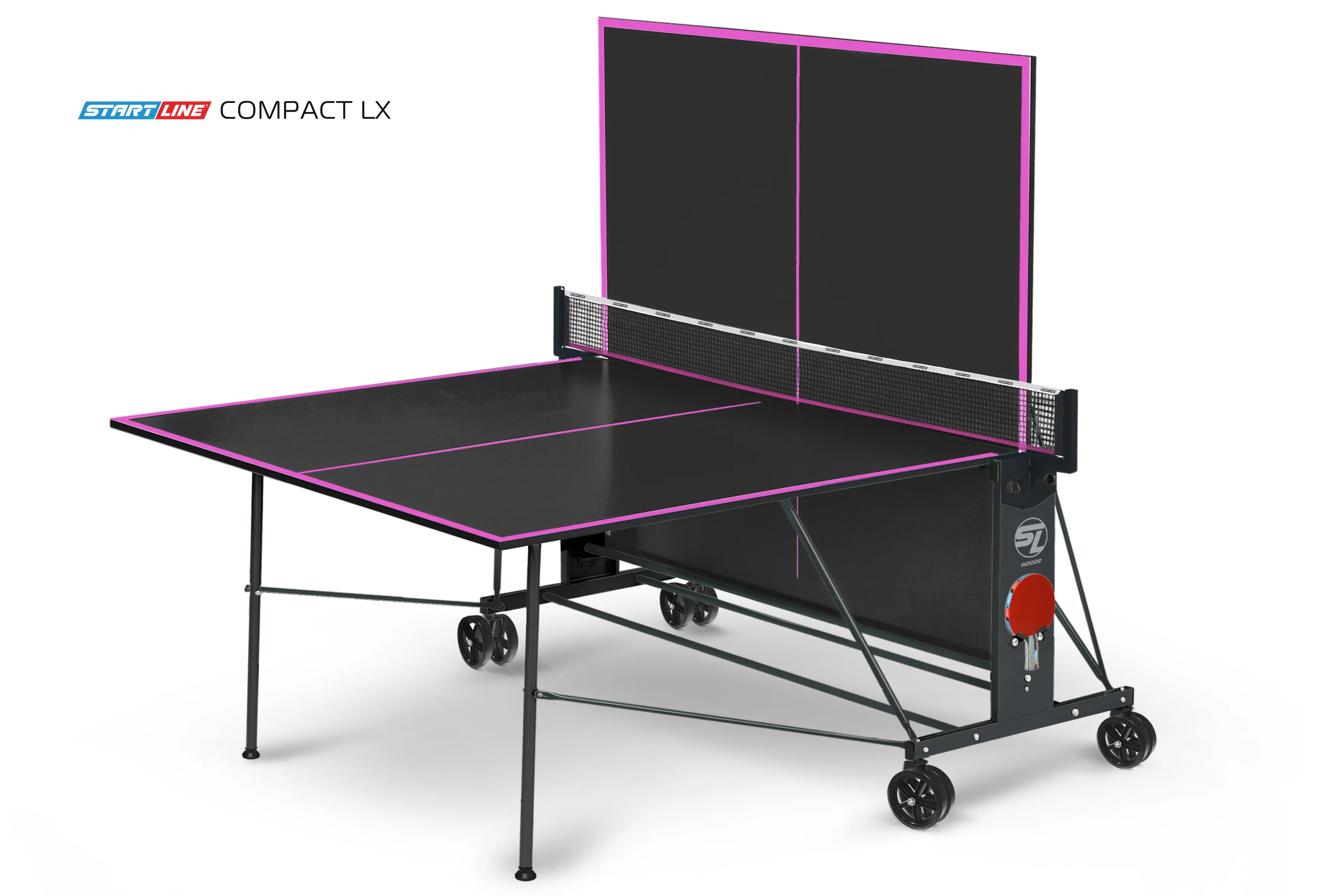  Стол теннисный Compact LX Black по низким ценам в Томске и Северске