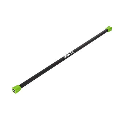  Бодибар 3 кг StarFit BB-301 неопреновый черный/зеленый по низким ценам в Томске и Северске