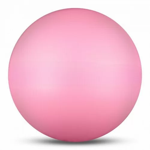 Фото Мяч для художественной гимнастики 15 см 300 г Indigo металлик розовый IN315 со склада магазина СпортСЕ