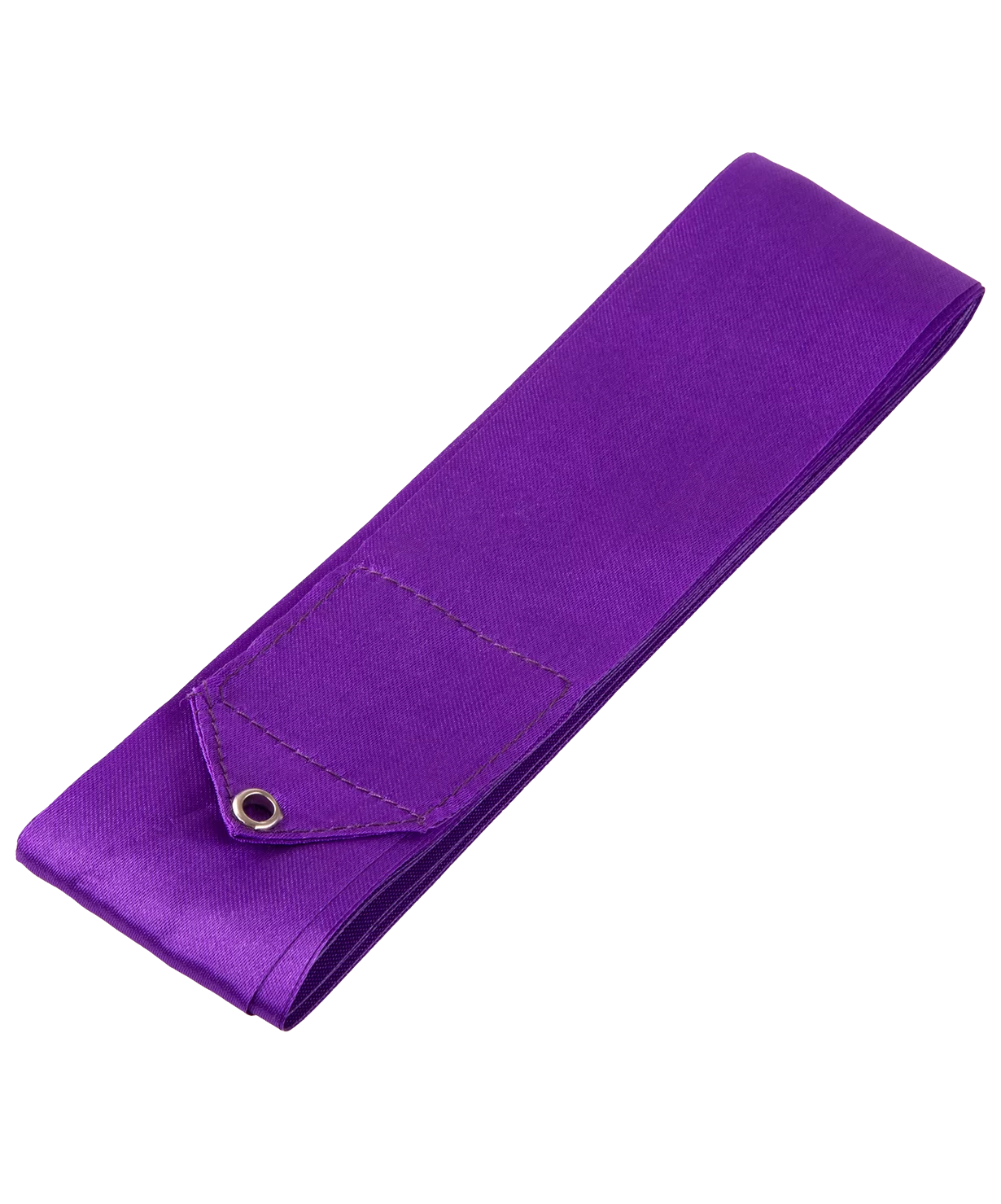 Фото Лента для художественной гимнастики с палочкой 4 м Amely AGR-301 46 см фиолетовый УТ-00017646 со склада магазина СпортСЕ