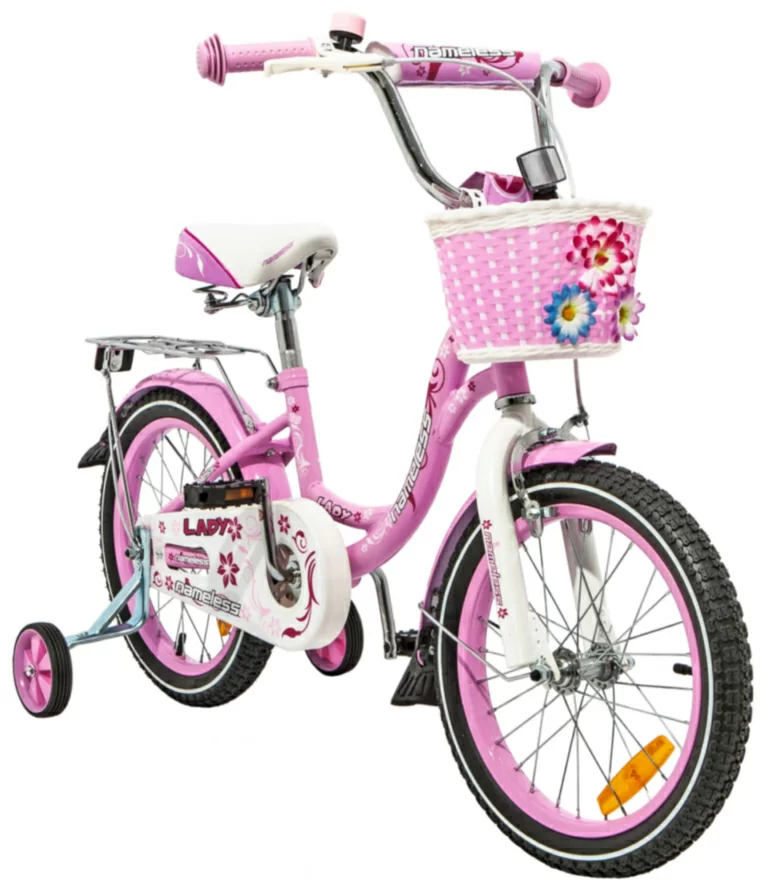 Фото Велосипед 14" Nameless LADY, розовый (2024) со склада магазина СпортСЕ