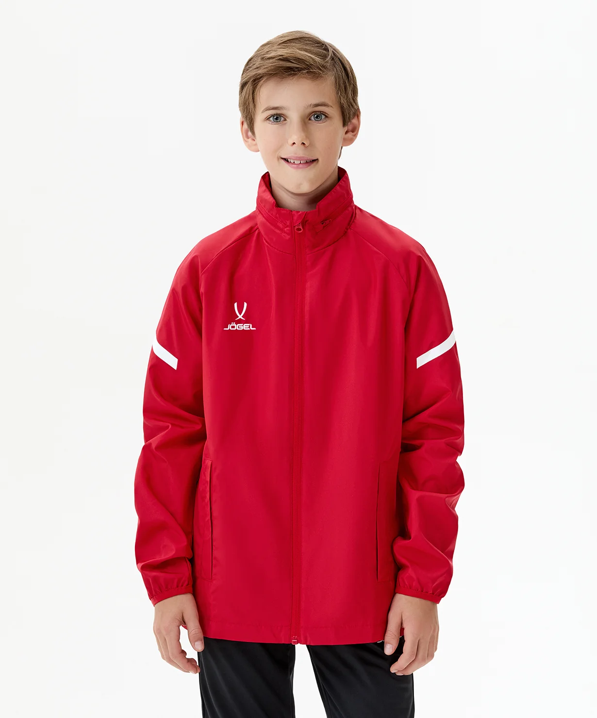  Куртка ветрозащитная CAMP 2 Rain Jacket, красный, детский по низким ценам в Томске и Северске