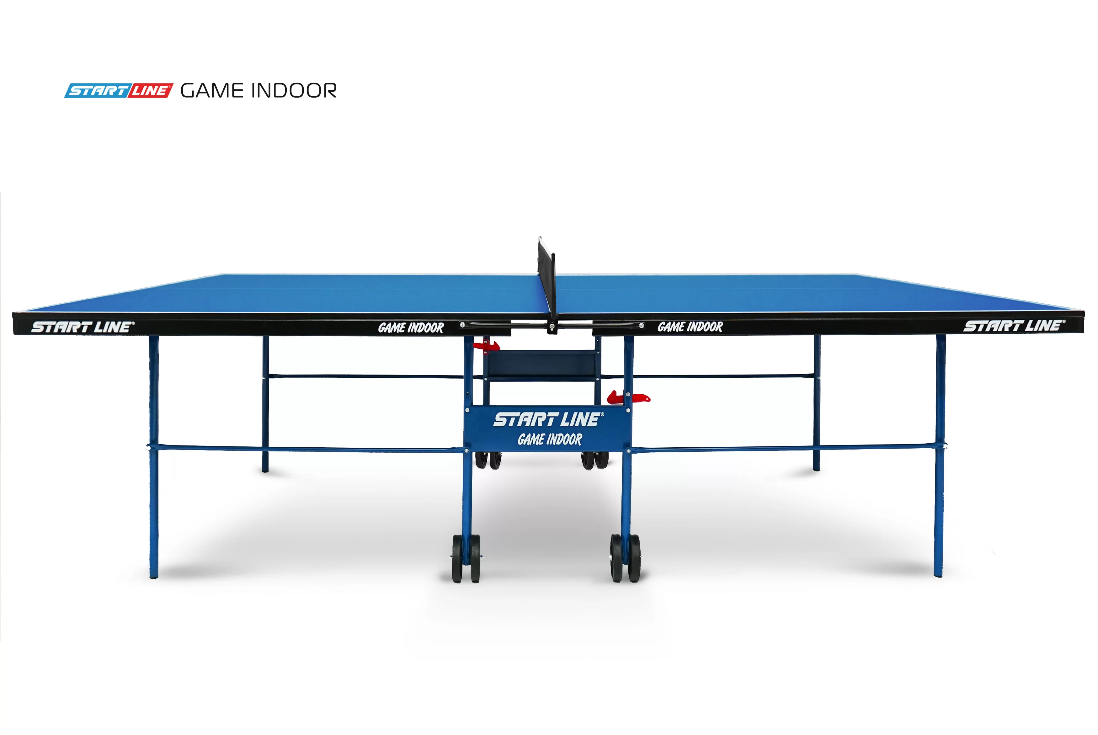 Фото Теннисный стол Start Line Game Indoor с сеткой blue 6031 со склада магазина СпортСЕ
