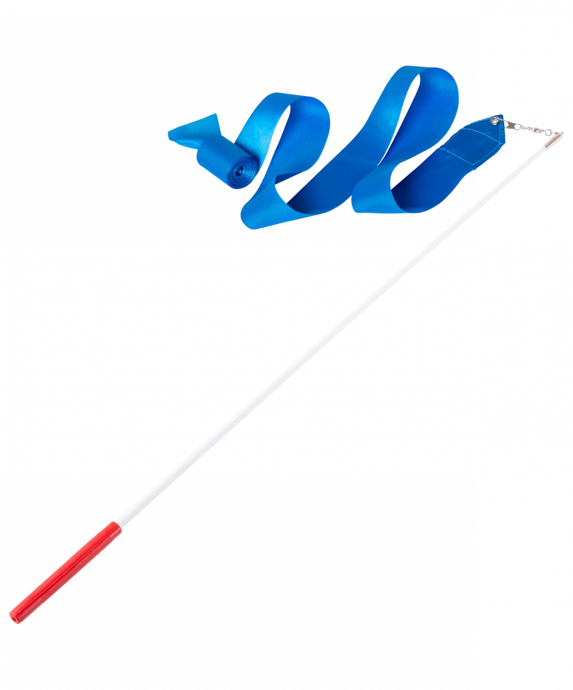 Фото Лента для художественной гимнастики с палочкой 6 м Amely AGR-301 56 см голубой УТ-00019106 со склада магазина СпортСЕ
