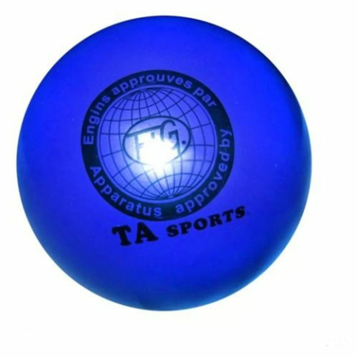 Фото Мяч для художественной гимнастики 15 см 400 г синий I-1 со склада магазина СпортСЕ