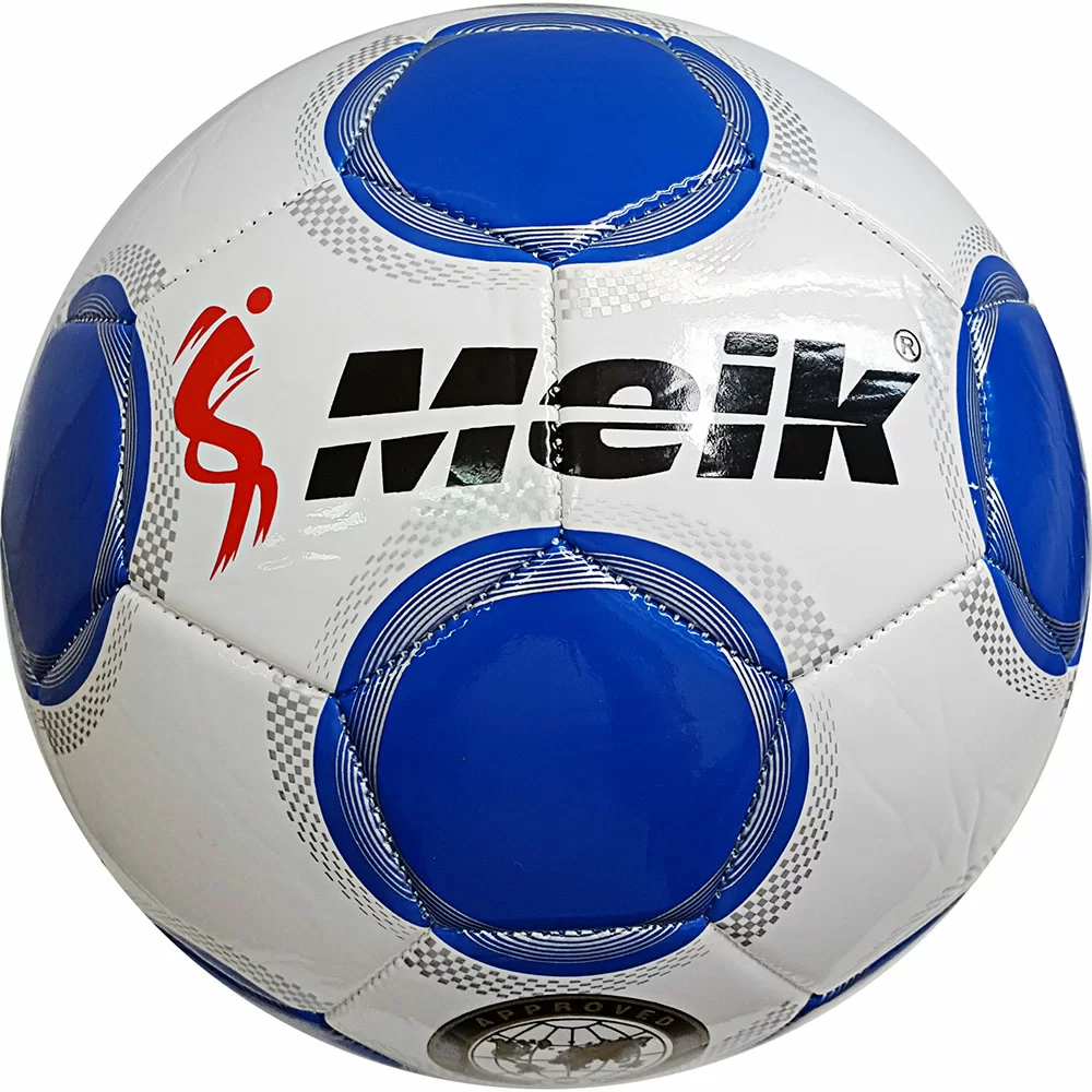 Фото Мяч футбольный Meik-077-44  B31232 2-слоя, TPU+PVC 2.7, 400-410 гр. 10017432 со склада магазина СпортСЕ