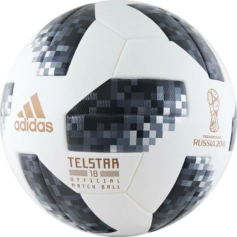 Фото Мяч футбольный Adidas World Cup OMB white/black/silvmt CE8083 со склада магазина СпортСЕ
