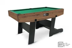 Бильярд BFG Compact Moby 4 (Аризона) (Пул, аризона/черный (ЛДСП), ЛДСП_16, Manchester 45 Yellow green ш1,98м, Х/б сетка)