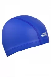 Шапочка для плавания Mad Wave PUT Coated blue M0585 01 0 04W