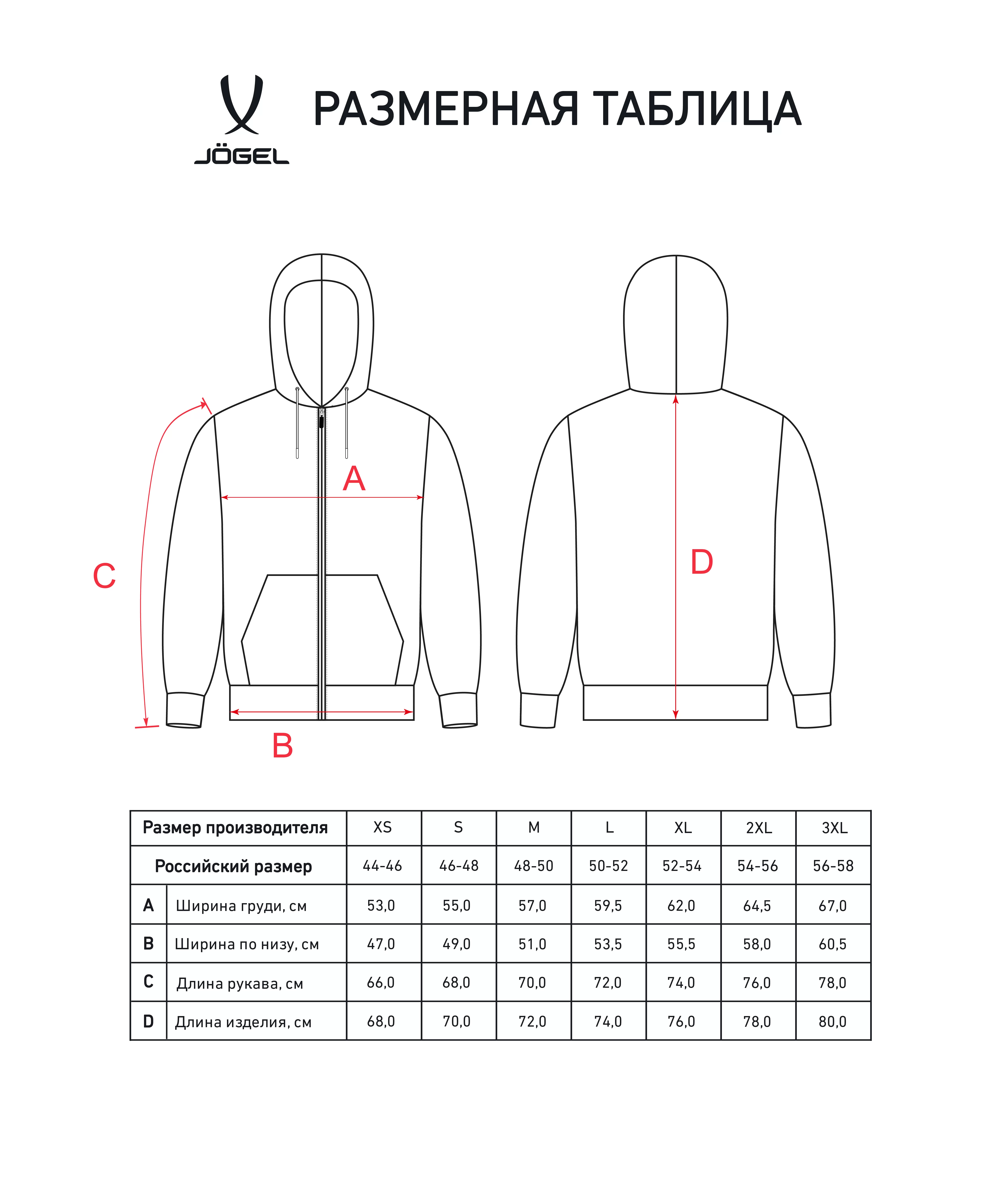 Фото Худи на молнии ESSENTIAL Cotton Zip Hoodie, черный со склада магазина СпортСЕ