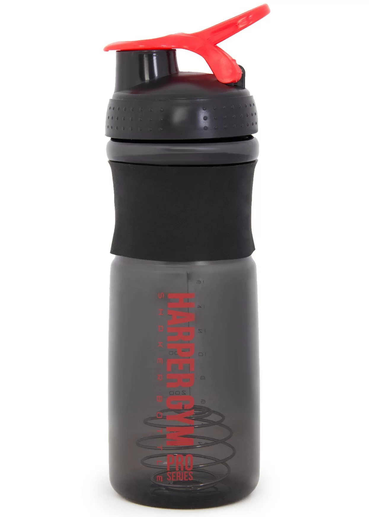 Фото Шейкер Harper Gym Shaker Bottle  с венчиком 0.7л черный S19 со склада магазина СпортСЕ