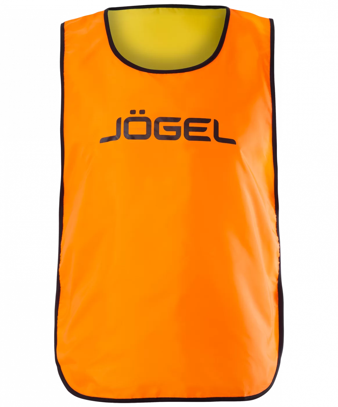 Фото Манишка двухсторонняя Jögel Reversible Bib детский YM оранжевый/лаймовый УТ-00018757 со склада магазина СпортСЕ