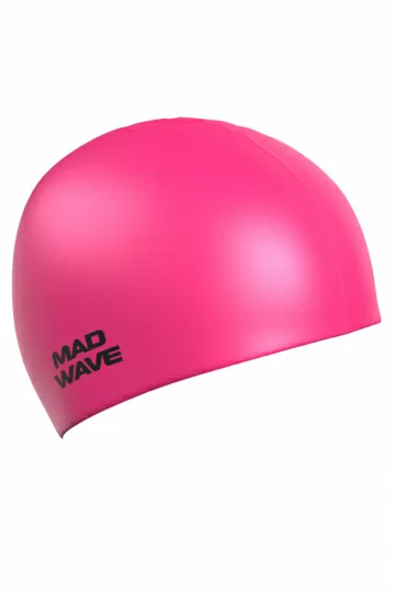 Фото Шапочка для плавания Mad Wave Ligh Big L pink  M0531 13 2 11W со склада магазина СпортСЕ