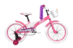 Велосипед Stark Tanuki 18 Girl (2023) розовый/фиолетовый/черный