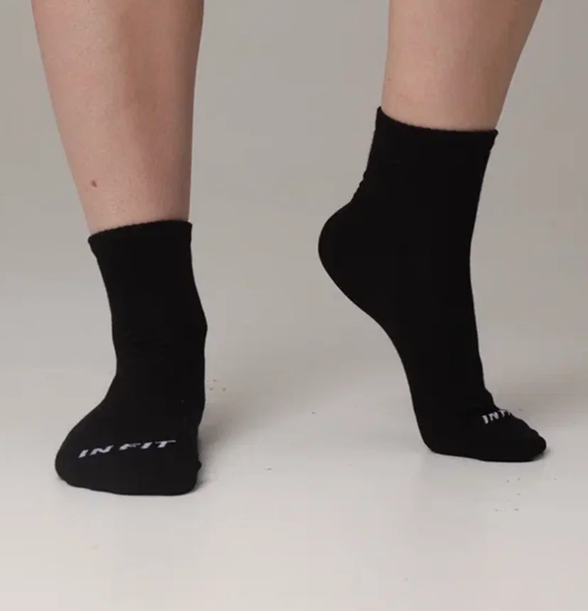  Носки In Fit средние черный по низким ценам в Томске и Северске