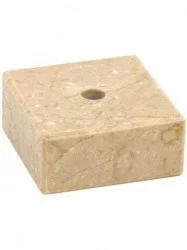 Постамент мрамор 5,5х3 см кремовый